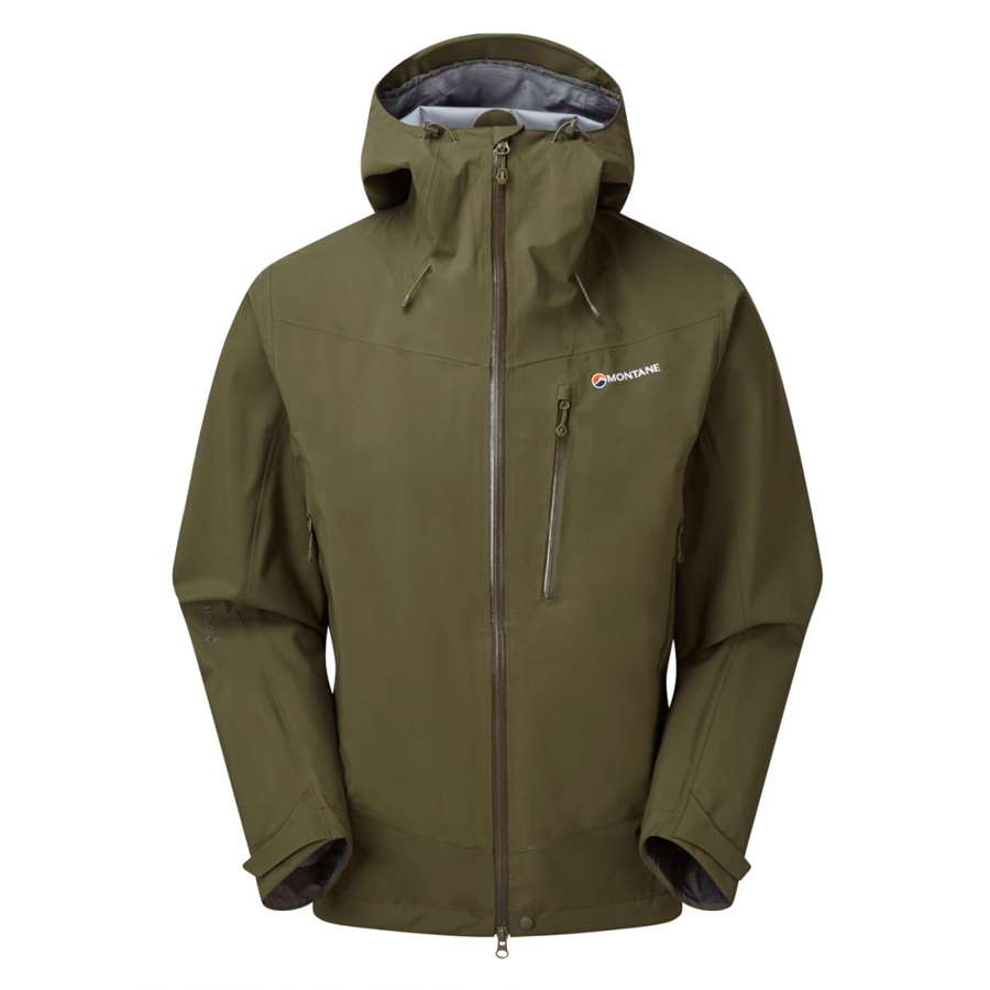 Montane Alpine Spirit Waterproof Jacket Mens Skaljakke Kelp Green